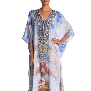 Light blue kaftan dress for sale upto 75% OFF - Designer Kaftans
